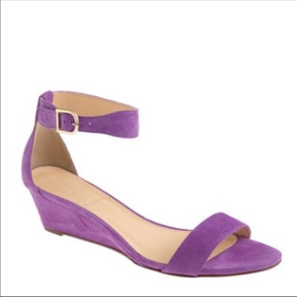 J. Crew Shoes - Lilac/ lavender/Purple Lillian Suede Sandals